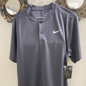 Men’s Nike Blade Collar golf shirt Blue
